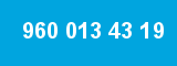 960 013 43 19 960 013 43 19